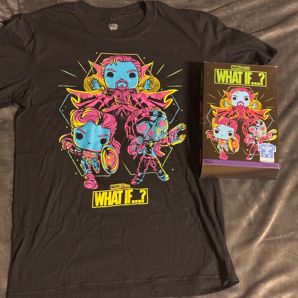Marvel “What if” Blacklight T-shirt